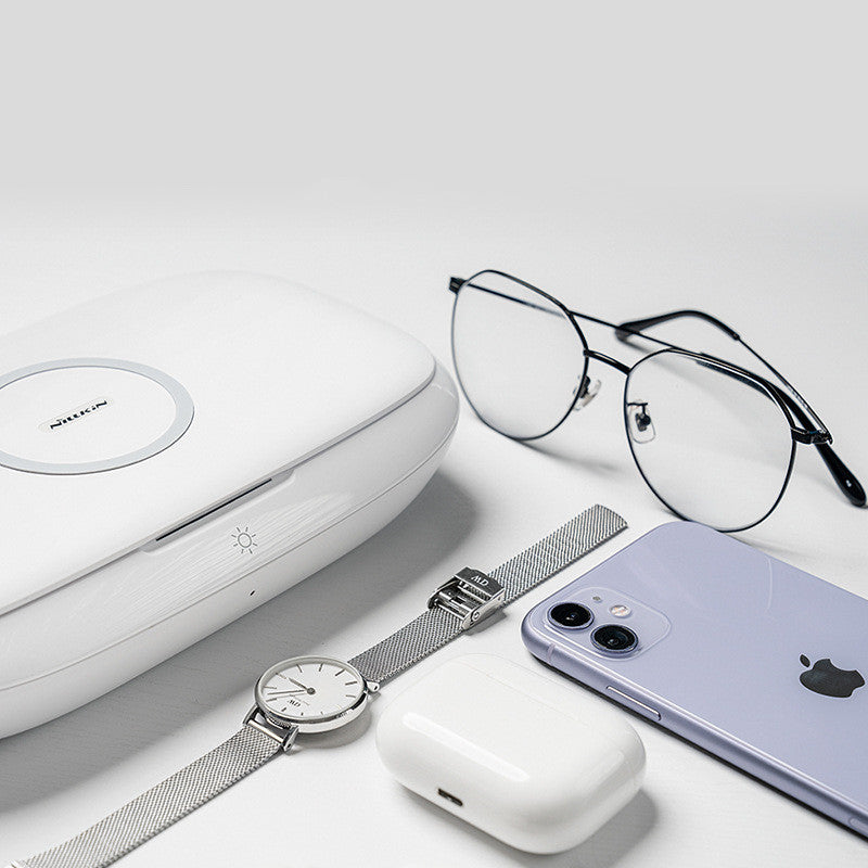 Rechargeable UV sterilization box